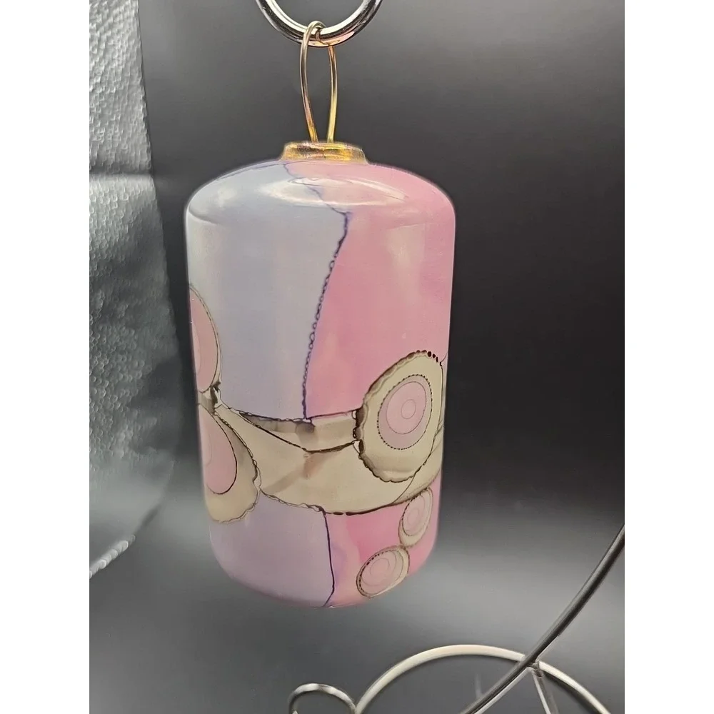 VTG Artisan Made‎ Christmas Ornament Frederick Frances Hand Painted  1987